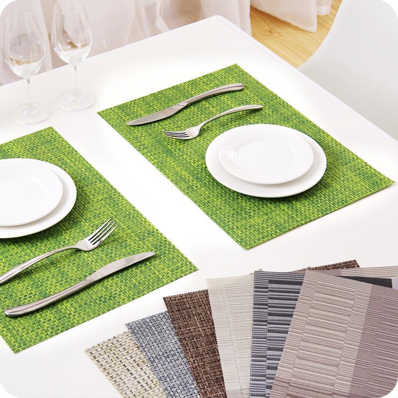 Buy Simple Heatproof Mat Placemat Creative Waterproof Nonslip Table