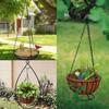 Hanging Basket Chain Flower Pot Hanging Chain Replacement Plant Hangers Flower Pot Bird Feeders Hanging Basket Chain Hang Hooks