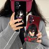 Akame Kurome Matte TPU Mobile Phone Case for OPPO Find X9 X8 X7 X6 X5 X3 X2 Plus S Pro Ultra Lite Colorful Printing Cover