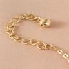 Women's Geometric Water Drop Clavicle Necklace with Micro-Paved Zircon