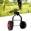Adjustable Mower Auxiliary Wheels Stablize Mower Wheel Attachment  Mowing The Lawn