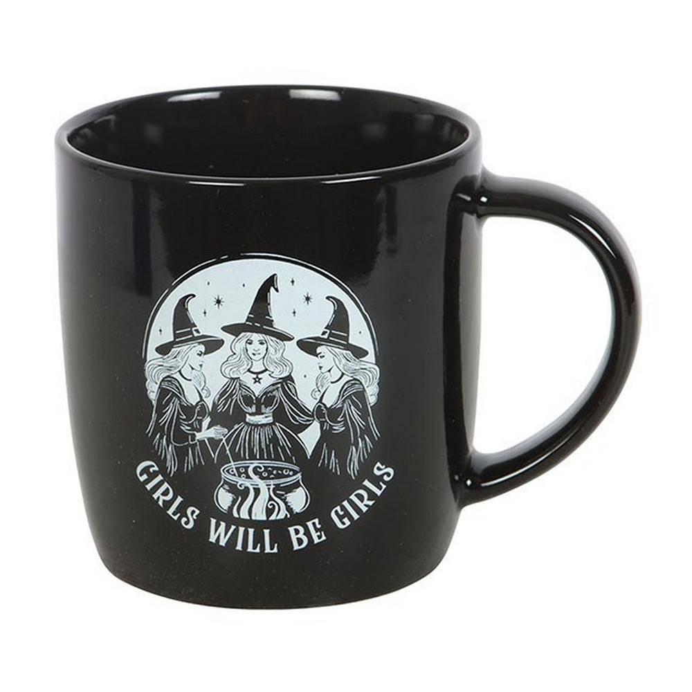 Something Different Girls Will Be Girls Witchy Mug