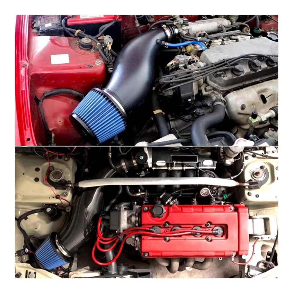 Universal Inlet Air Intake Air Filter Pipe Modified Scooter 4.5"/115mm Air Filter for Motorcycle