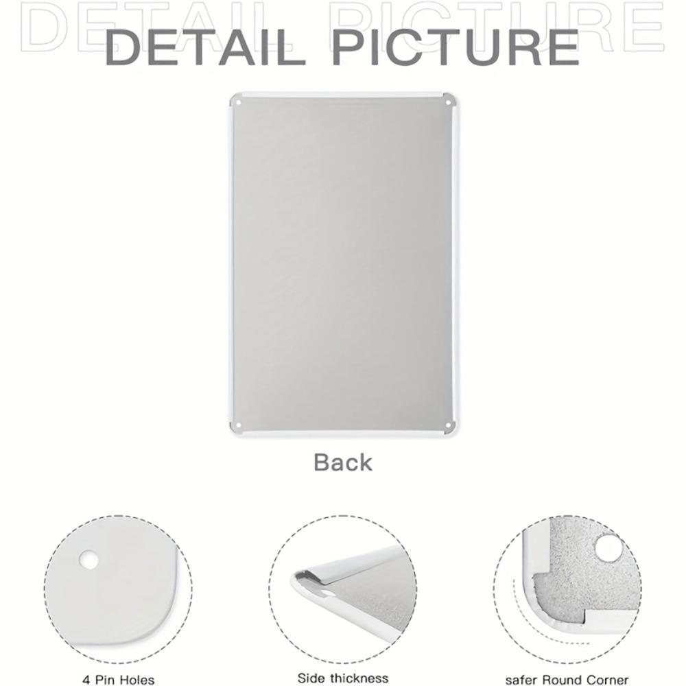 Vintage Metal Wall Art: 7.9x11.9in Blonde Lady Plaque, Rustic European Decor for Home & Bar, Gift