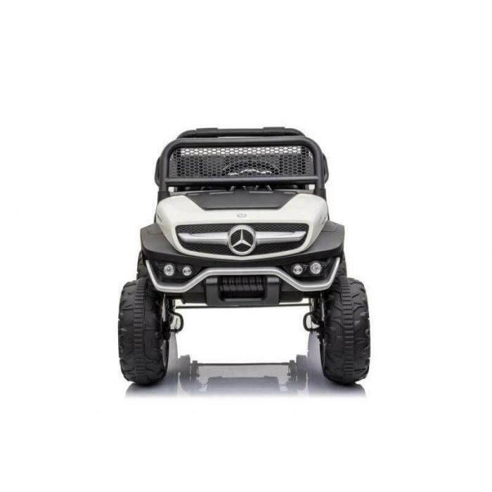 Elbil Mercedes Mini Unimog - 12V - Vit