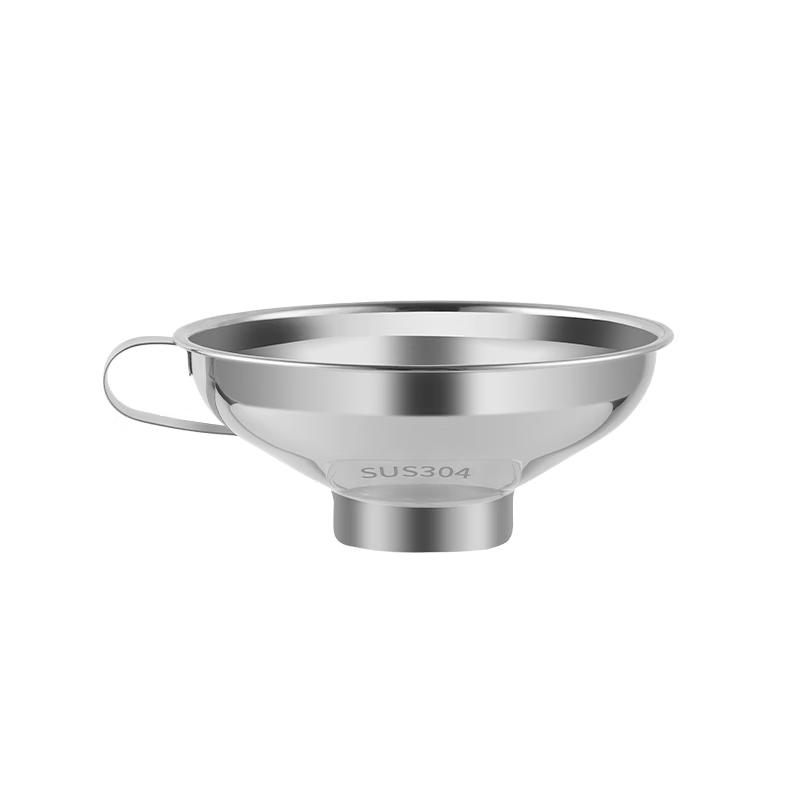 Baijie 304 Stainless Steel Wide Mouth Funnel