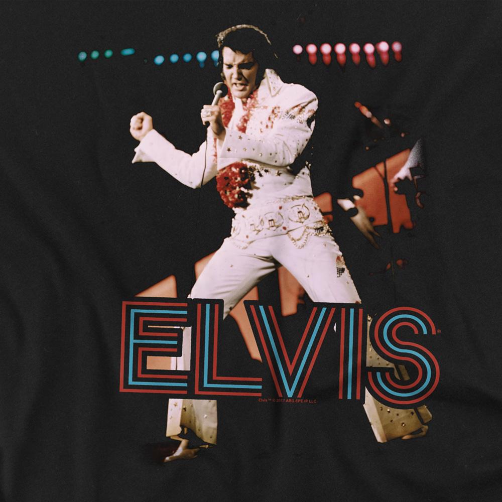 Elvis Presley Unisex Adult Hit The Lights T-Shirt