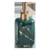 Nordic Matte Golden Ceramics Bathroom Toiletries Set  Toiletries Cup Soap Dish Soap Dispenser Toothbrush Holder Tumbler