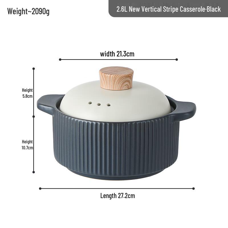ZMR Japanese Ceramic Casserole Pot