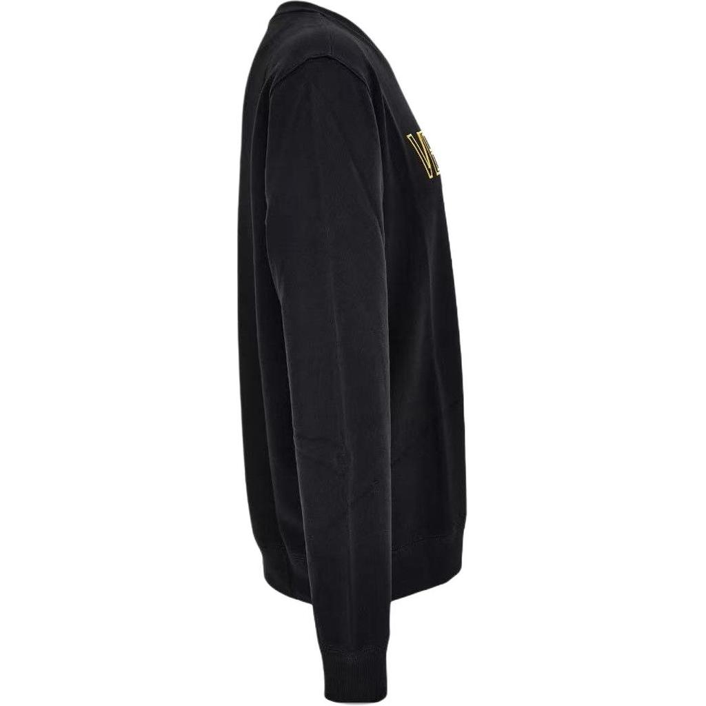 Versace Letter Print Pullover Crew Neck Long Sleeve Sweatshirt Men sweatshirt 1011852-1A12063-2B130
