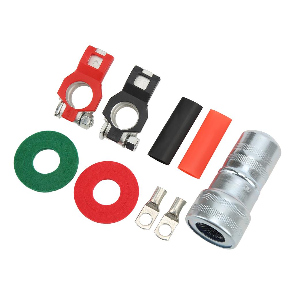 Positive Negative Battery Terminals Car Cable Connector Clamp Replacement for GM 92199462