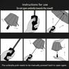 12 Ribs/60 Bone Reinforced Strong Windproof Automatic Umbrella Waterproof Sunproof Anti-UV Folding Umbrellas Men Women Parasol