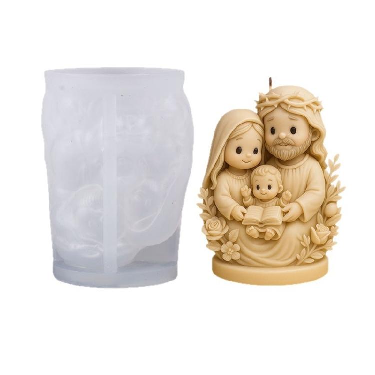 

Silicone Mother Candle Mould For Making Unique Spiritual Candle And Decorative Items 1