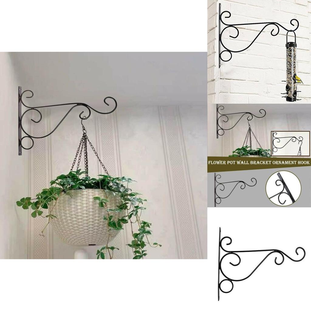 Elegant Heavy Duty Metal Plant Hanger Brackets For Charming Garden Decor