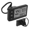 Electric Bicycle LCD Display Meter 24 36 48 52 60V Bike Control Panel with Waterproof Plug