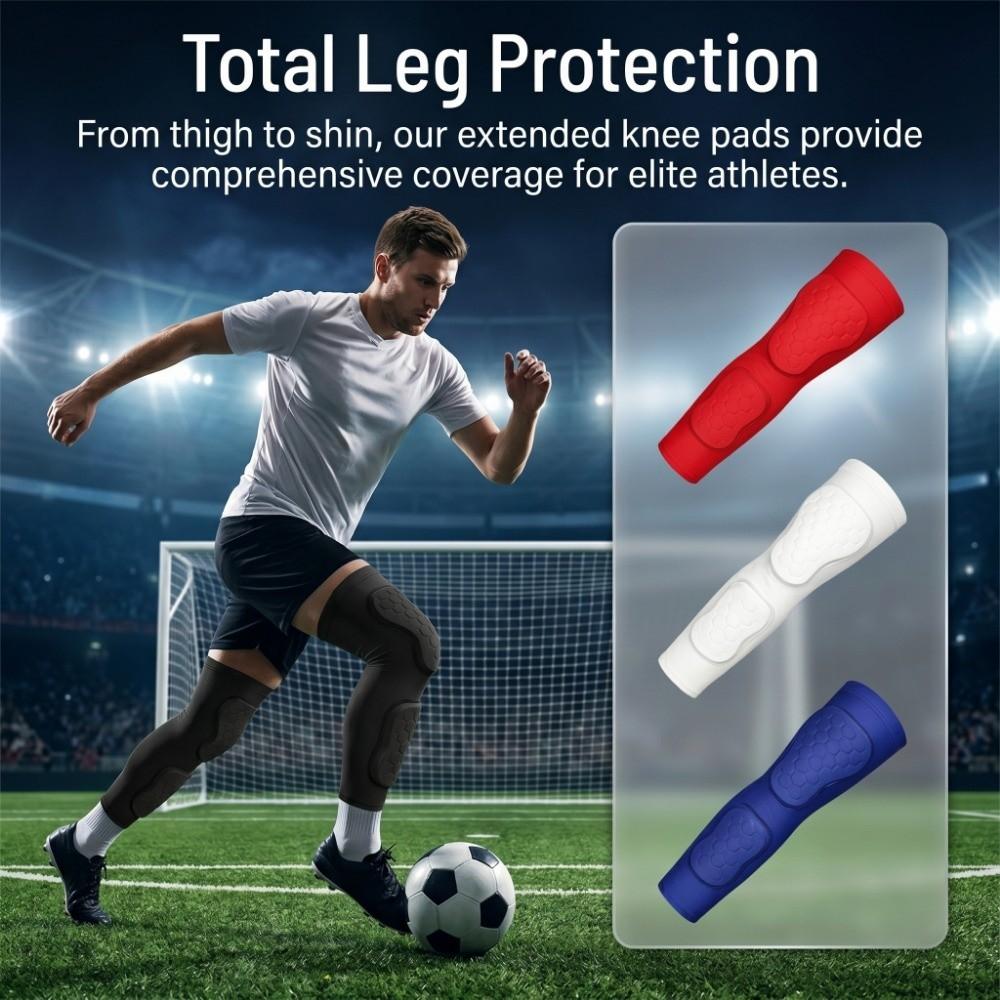 Lightweight Padded Knee Pad Breathable Knee Brace Youth Compression Knee Sleeves  Cycling