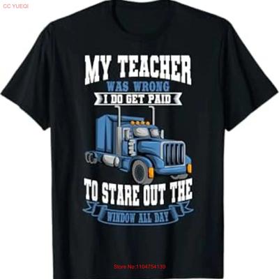 Truck Driver Trucker Teamster Vehicle LGV Truckie Driving T Shirt Vintage Washed Soft Casual Slightly Streetwear Fashion
