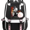 Riman My Hero Academy, Surrounding Backpacks, Large-capacity Student Schoolbags, USB Computer Bags, Travel Bags