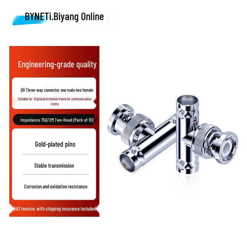 BYNET E1 75 Ohm Coaxial DDF Connectors & Adapters