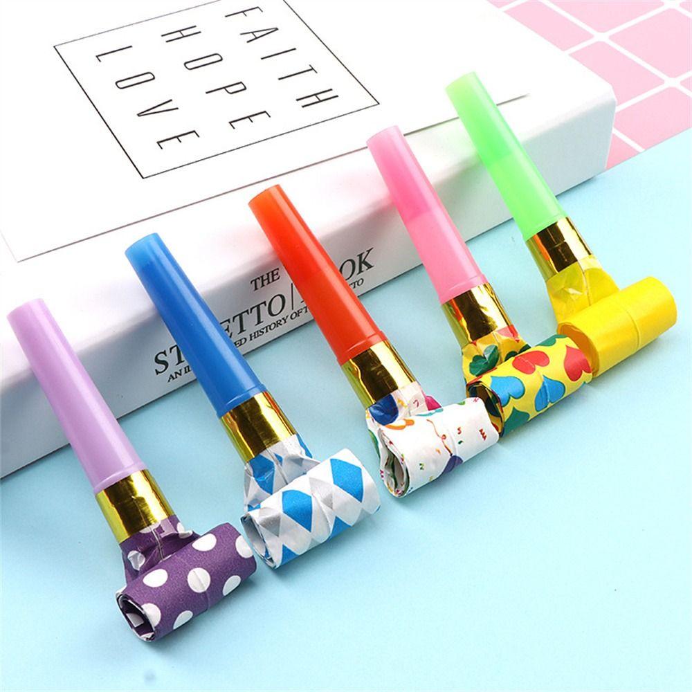 Whistle Kids Toy For Children Horn Whistle Noise Maker Toys Party Blower Whistle Blowouts Whistles
