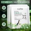 77% Houttuynia Cordata Hyaluronic Acid Mask 25ml Hydrating and Moisturizing Facial Care Skin Care Products