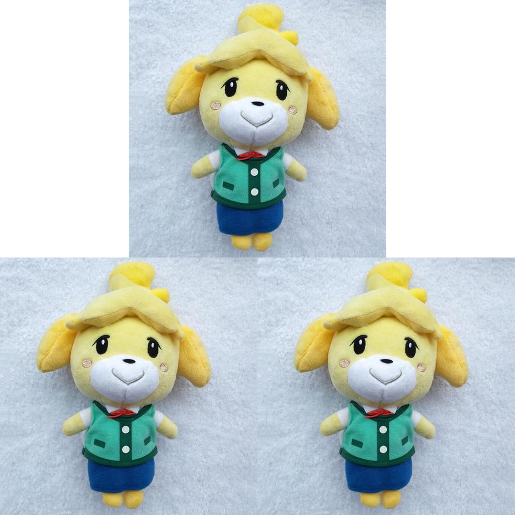 Animal Crossing New Horizons Isabella Plush Doll 20cm Soft Stuffed Toy For Kids And Fans