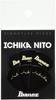 Guitar Picks 6pcs Nito Black P1000ICHI-BK