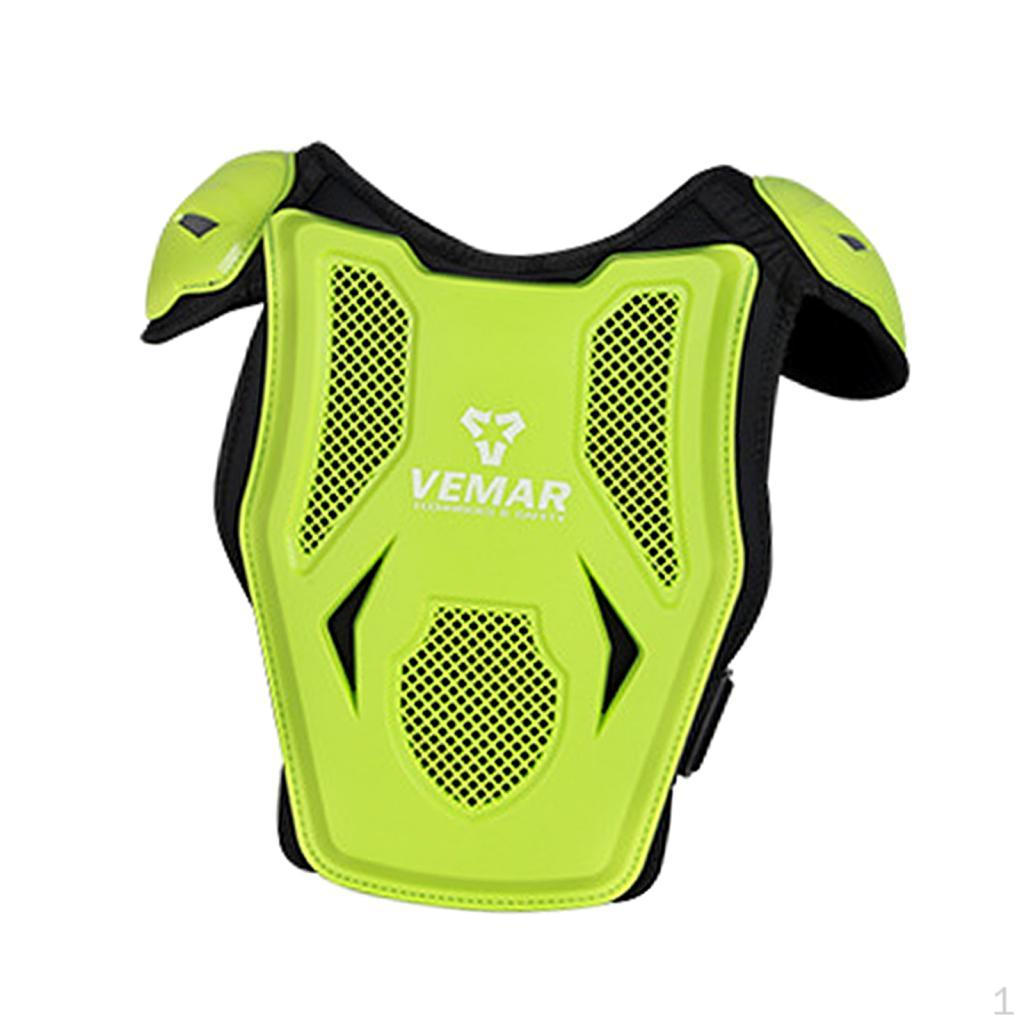 Motorcycle Protective Chest Plate Lightweight Armor Vest for Off-Road Adventures