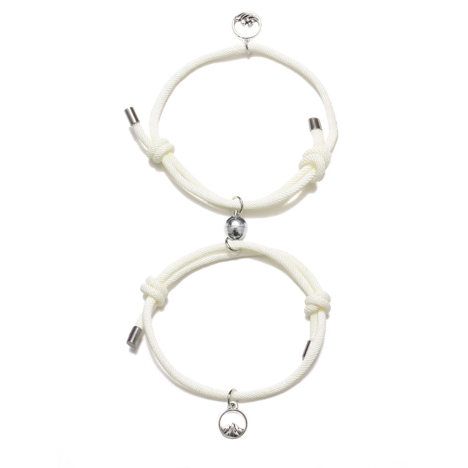 

Браслет из сплава друг друга для пары, нишевый дизайн, простые ювелирные изделия, модный подарок