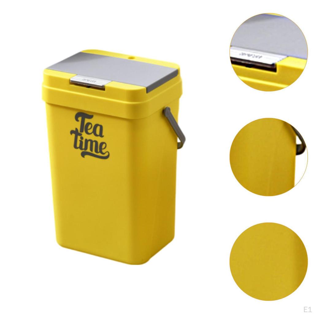 Tea Waste Bucket Dregs Ceremony Trash Bin Can for Household
