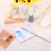 50 Sheets Disposable Nail Polish Palette Sheets, Waterproof Nail Art Mixing Tool with Stainless Steel Stirring Rod Portable Gel Polish Palette Paper