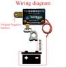 DC 12V Car Battery Isolator Wireless Remote Control Disconnect Cut Off Switches