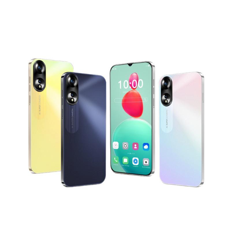 A56 Smart 5G Phone: 7.3-inch In-cell Display, Center Punch-hole, 16GB RAM + 1TB Storage, Full Screen.