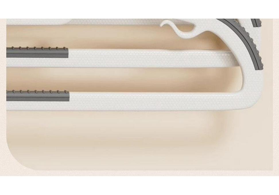 Extra Thick Non-Slip Metal Clothes Hanger for Balcony Storage