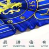 The Blues Logo Print FlAannel Blanket, High Quality Comfortable for All Seasons, Home Decor, Warmth and Comfort