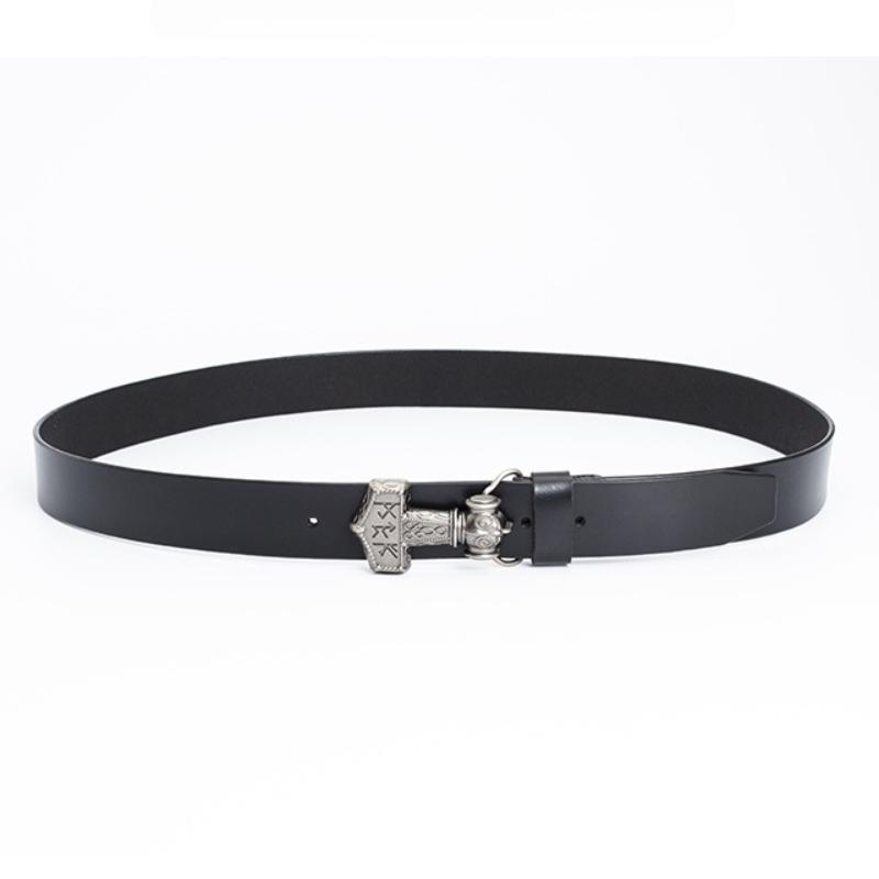 Pásek z zinkové slitiny, kožený opasek Quake, noční klub, pánský módní opasek