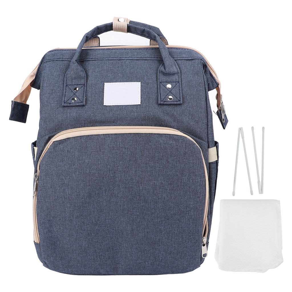 Baby Diaper Bag Backpack Water Proof Collapsible for Nursing Bottle with USB Sunshade Baby Shower Gi