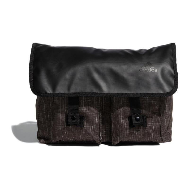 

Adidas Recycled Polyester Messenger Bag Shoulder Bag Crossbody Bag Regular Unisex Black Adidas HP1478 чёрный