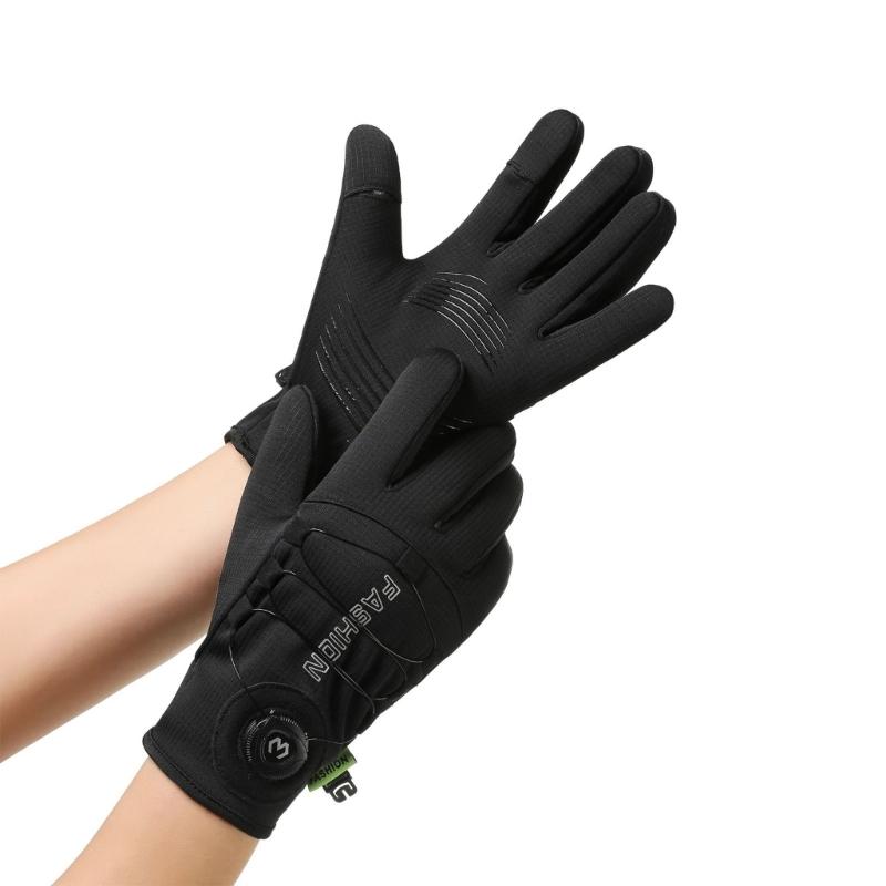 All Weather Thickened Winter Gloves for Men and Women with Touch Display Windproof Waterproof for Cycling Skiing 1 Pair