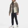 Nike Men's Sportswear Heritage Hooded Fleece Full-Zip Jacket Olive Grey Mystic Stone Black CU4447-040