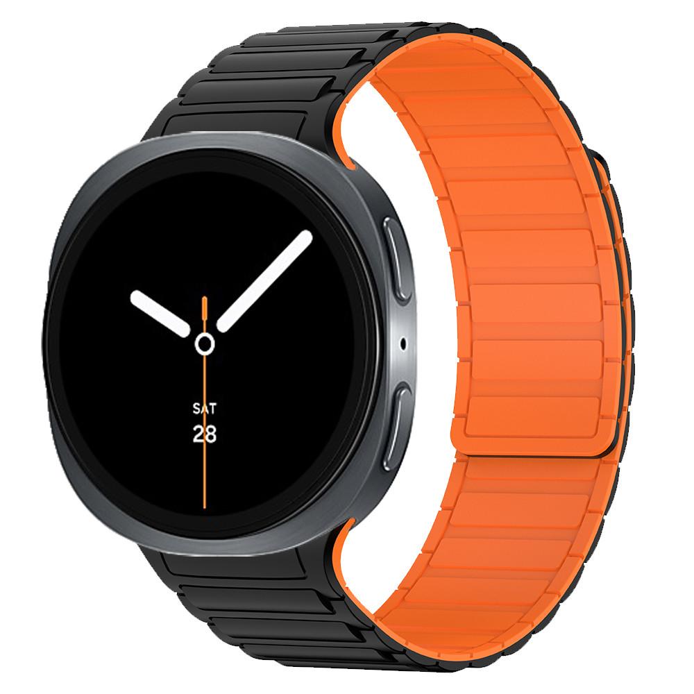 

Магнитный ремешок без зазоров для Samsung Galaxy Watch 8 classic/ 8 44/40мм 46мм Силиконовый петлевой ремешок для Galaxy Watch8 Аксессуар Correa Watch8 40-44-46mm