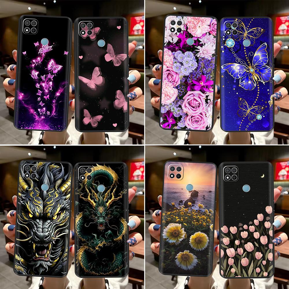 For Redmi 9C Case Creative Panda Phone Shell Soft Silicone Phone Cover For Redmi 9C NFC Cases For Xiaomi Redmi 9C 9 C Fundas