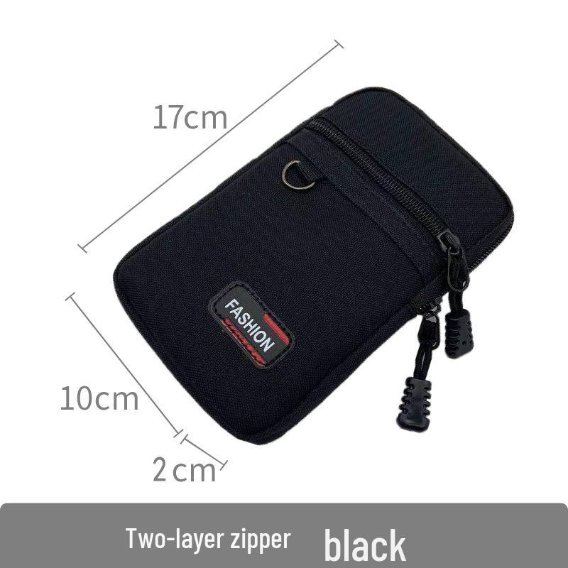

2021 Waterproof Oxford Waist Bag - Men s 6.5 Belt Phone Holder with Carabiner for Outdoor Running