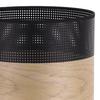 Single Hanging Lamp, Golden Oak Veneer Lampshade, 20Cm