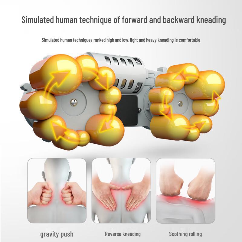 Xiao Mo Shi Electric Neck & Back Massage Pillow