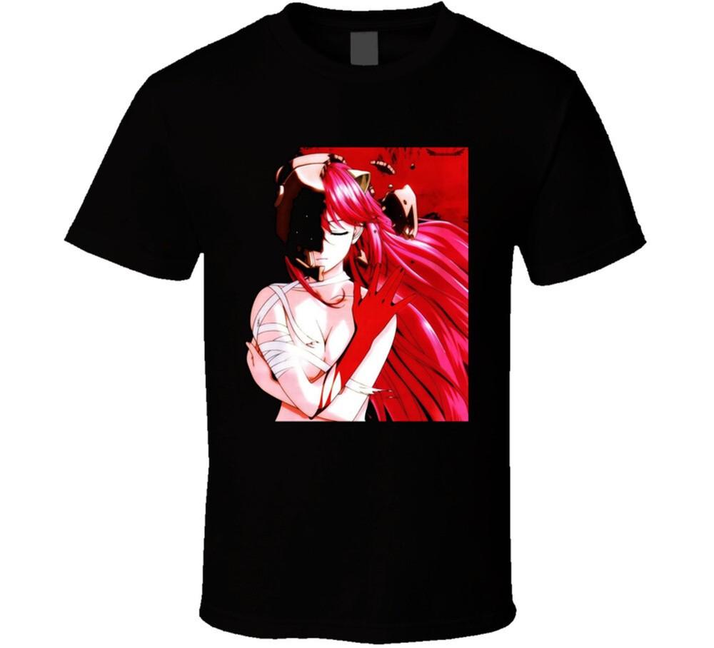 Унисекс Футболка Аниме Elfen Lied M