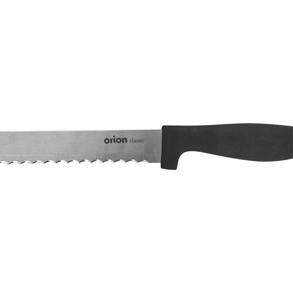 Steel serrated cake knife CLASSIC 39 cm