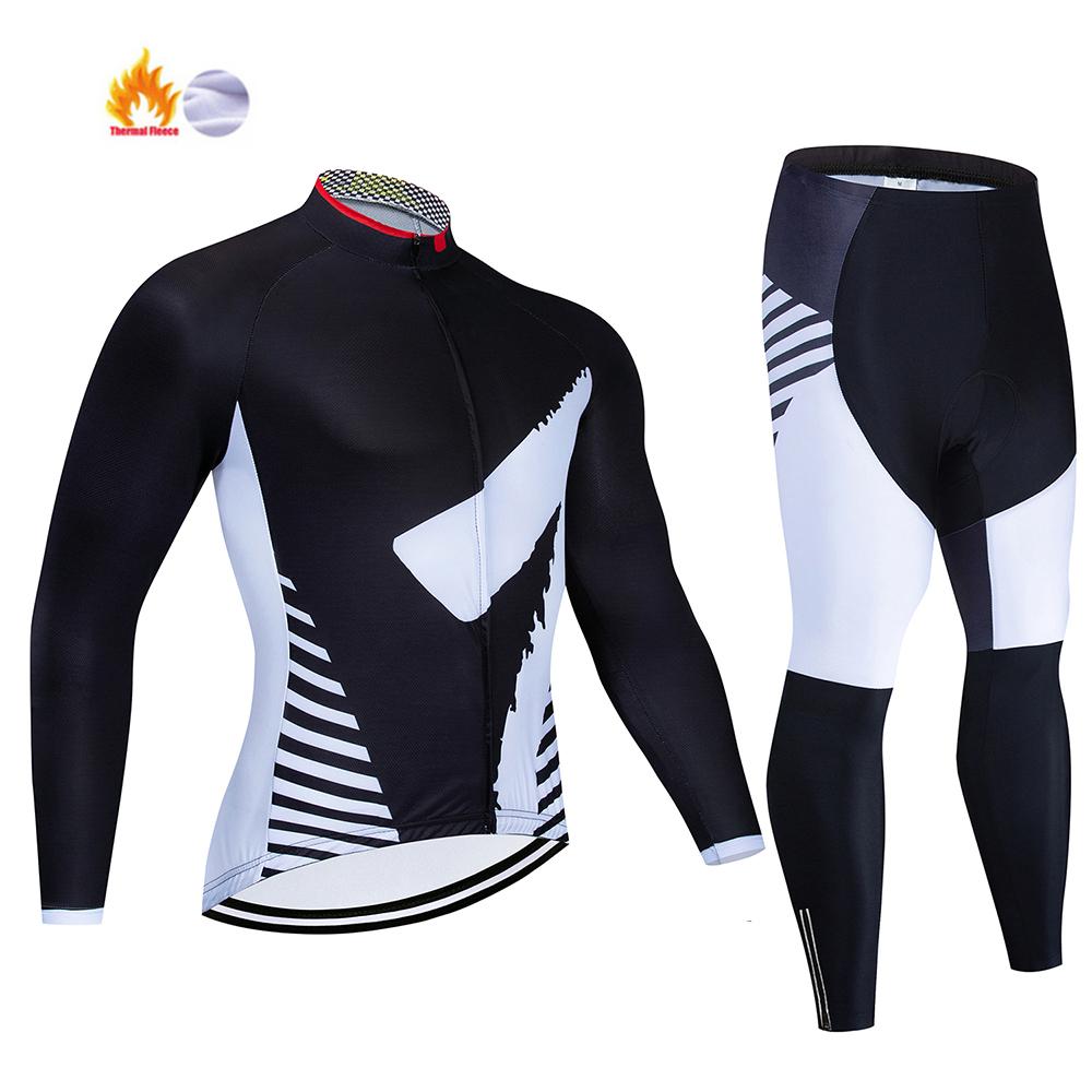 2026 Winter New Cycling Jerseys Set MTB Bike Clothes Maillot Ropa Ciclismo Invierno Bicycle Thermal Fleece Cycling Clothing
