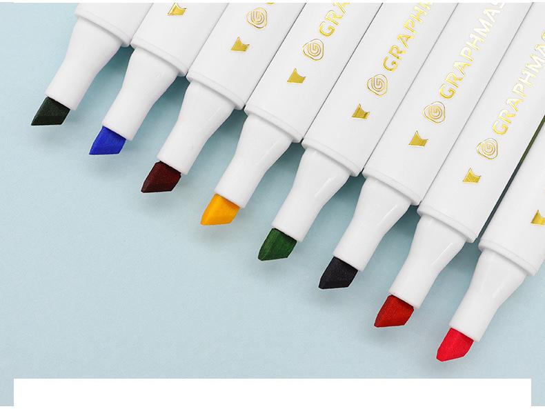 Sta GM1020 Dual-Tip Alcohol-Based Art Marker Set for Students & Professionals