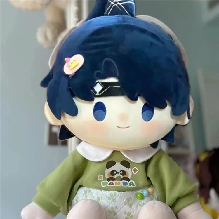 Stuffed Ashes of the Kingdom Fu Rong 40cm Sitting Doll Toys for Children Adults Collectible Gift Plush Dress-up Puppet